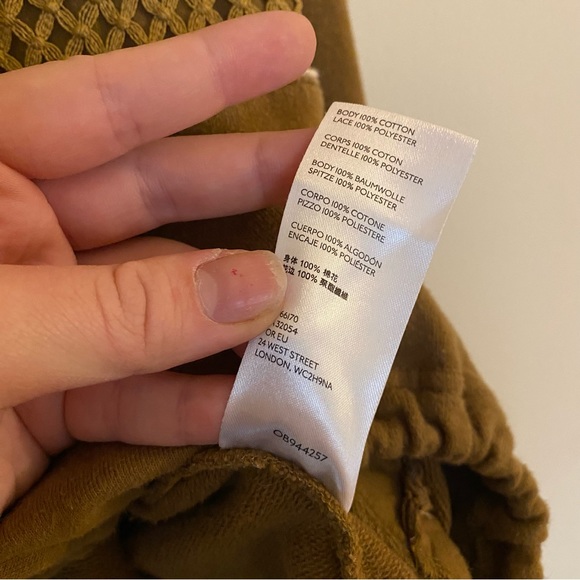 Free People Olive Green Win Win Hoodie L - Picture 4 of 6